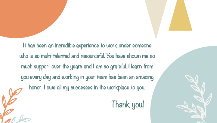 30+ Best Thank You Messages For Boss | Empuls