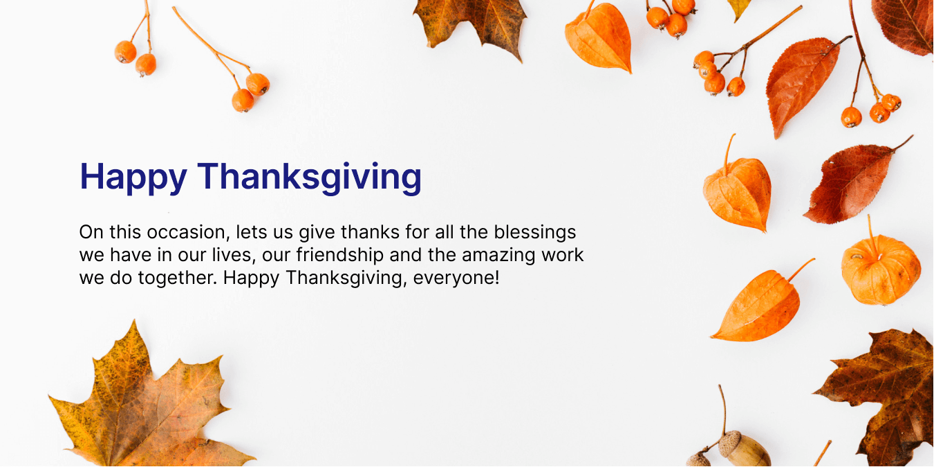 happy thanksgiving quotes work