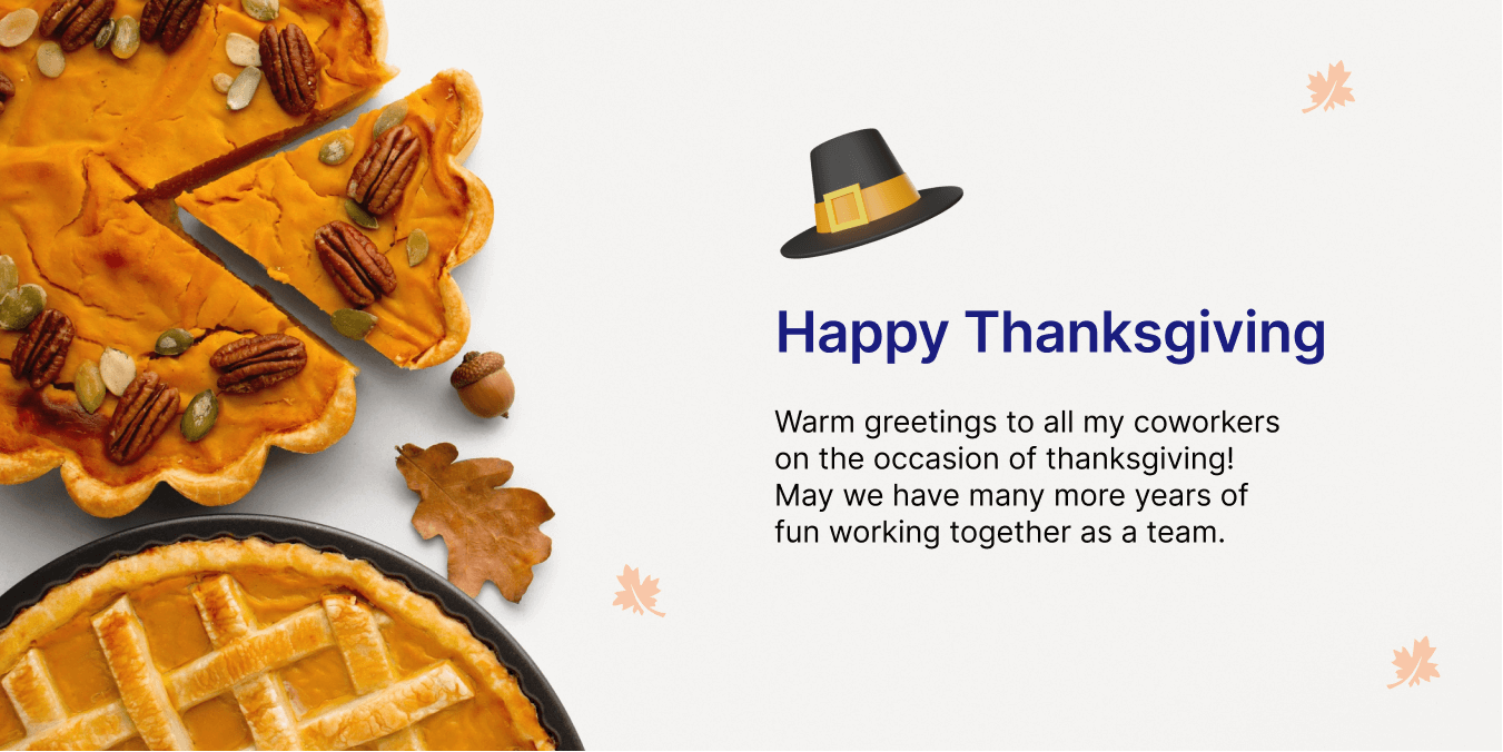 thanksgiving wishes for colleagues