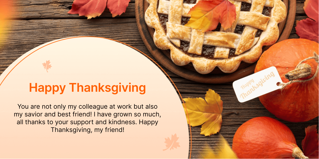 Thanksgiving Day wishes for clients, colleagues, boss