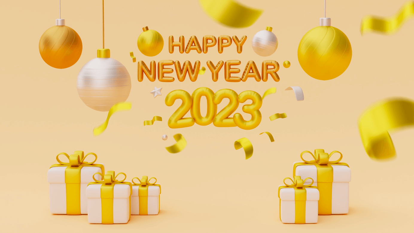 Holiday gift card. Happy New Year 2020. Numbers of golden stars - Stock  Image - Everypixel