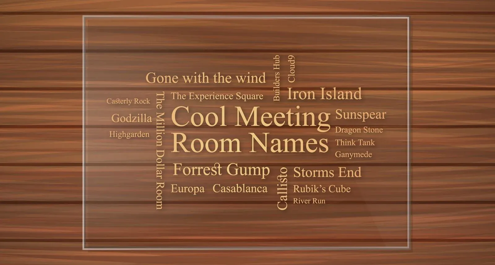 Best Conference Room Names Ideas for 2024 | Empuls