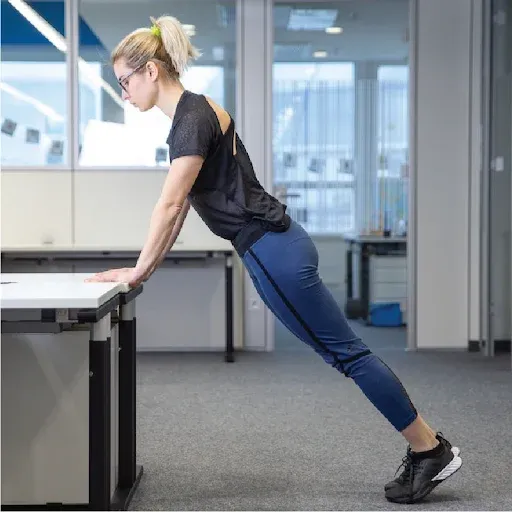 Desk push-ups