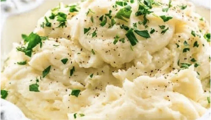 thanksgiving potluck recipe - mashed potatoes