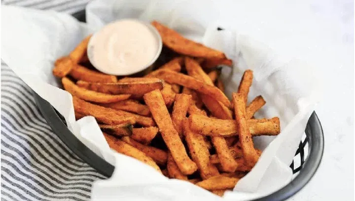 thanksgiving potluck recipe - sweet potato fries