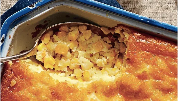 thanksgiving potluck recipe - tee’s corn pudding