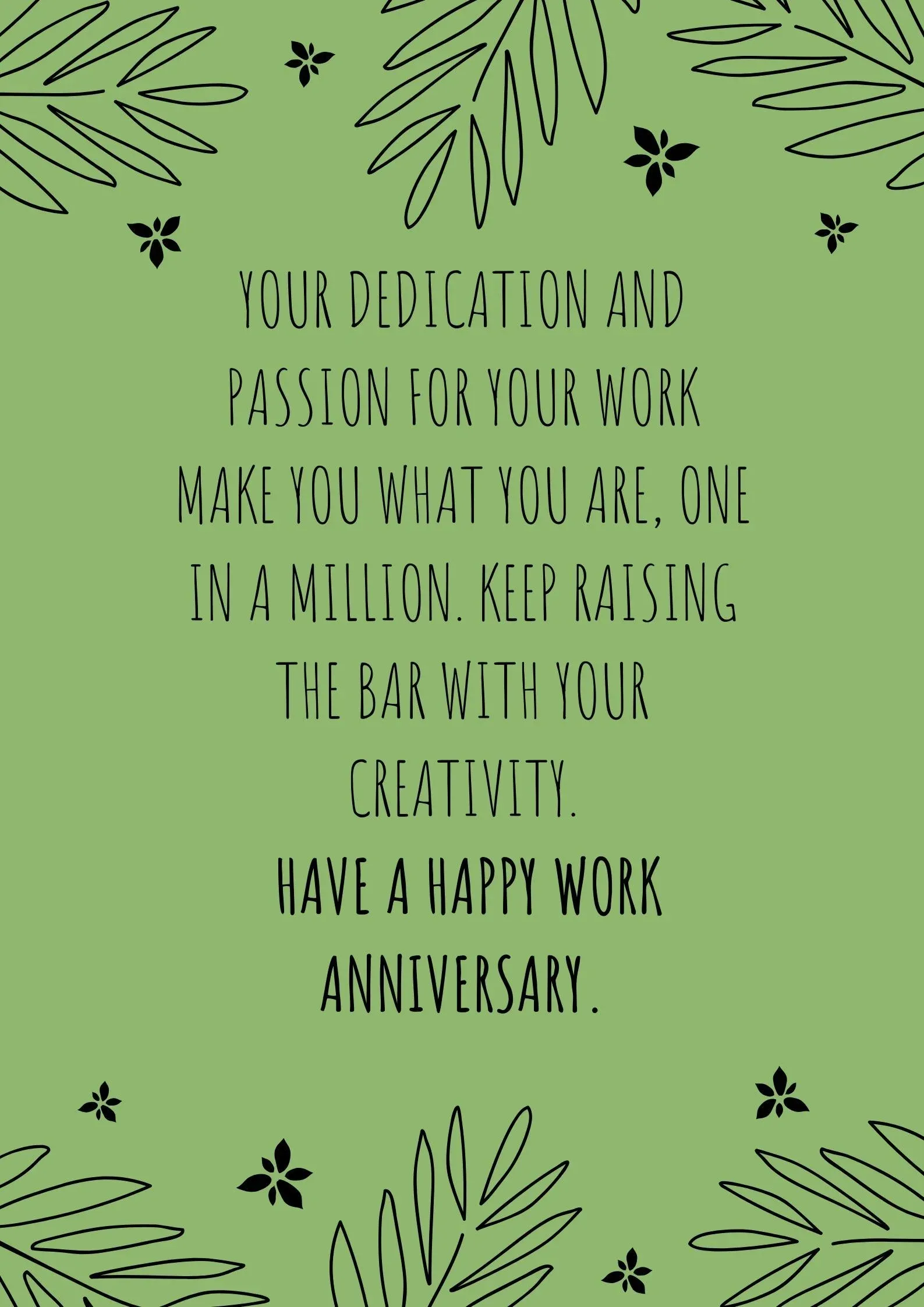 Work Anniversary Wishes