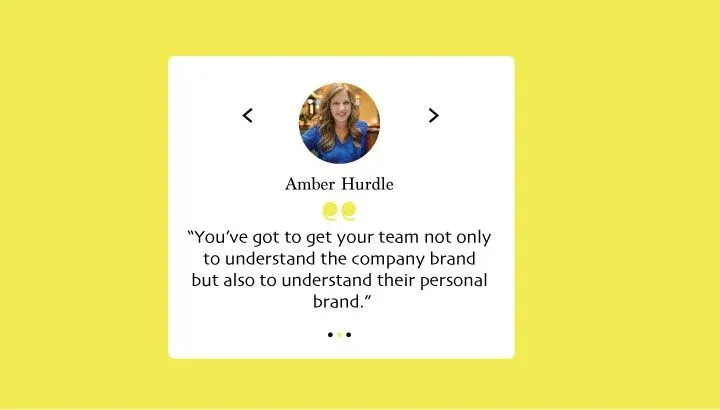 Employee Recognition Quote by Amber Hurdle