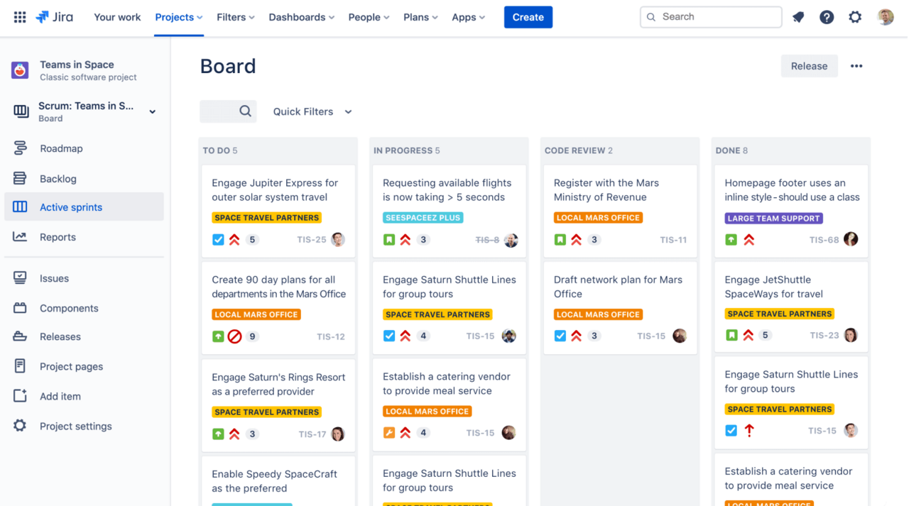 Jira Dashboard