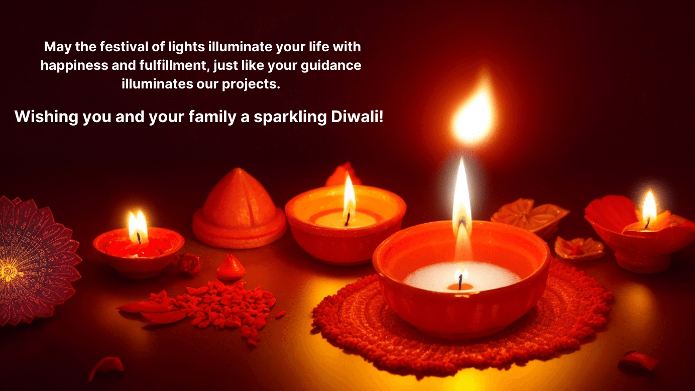 Happy Diwali wishes to boss 8