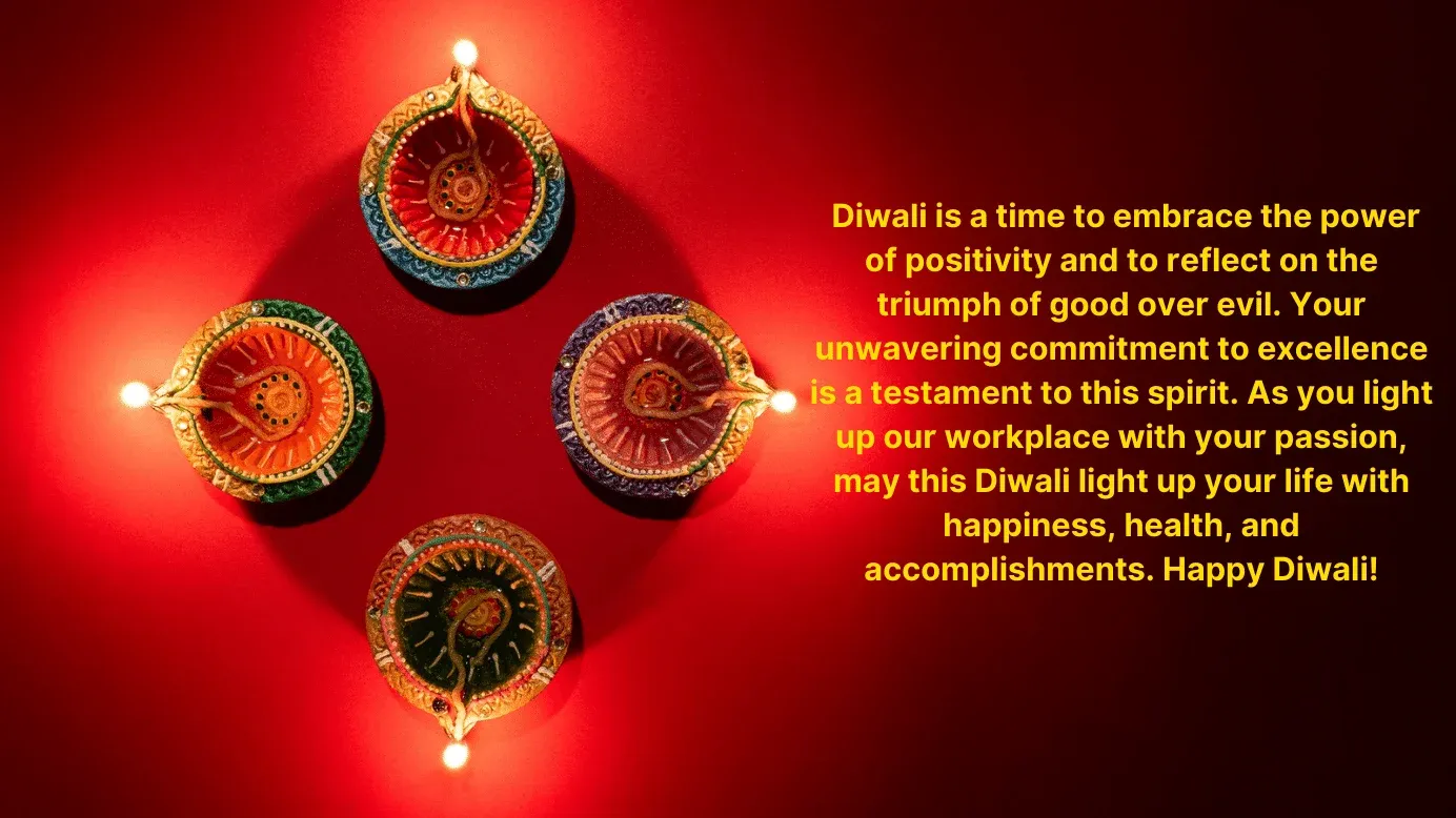 Diwali messages to employees 2