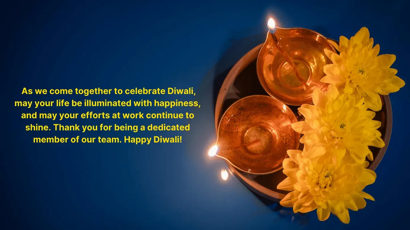 Diwali messages to employees 7
