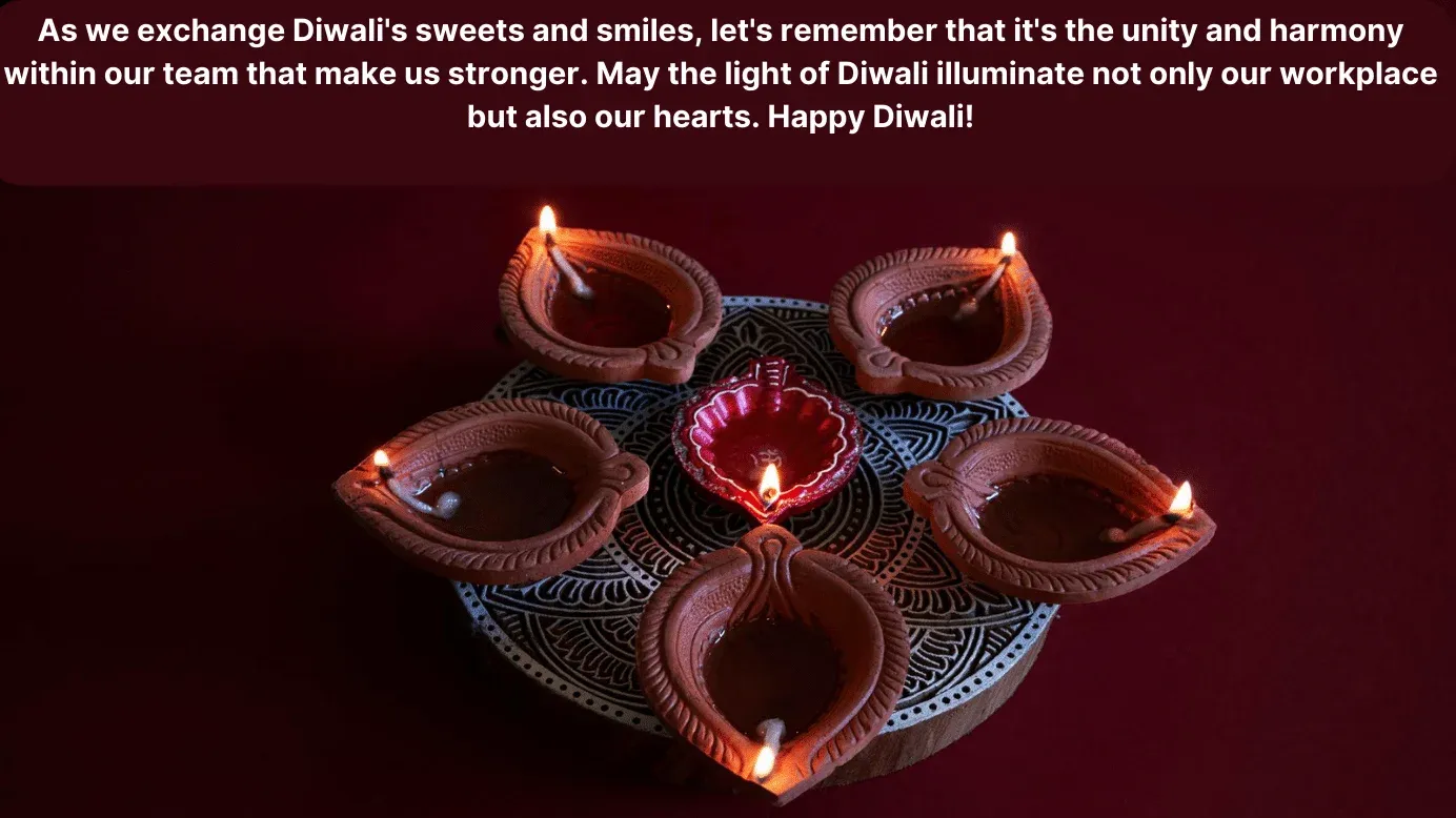 Diwali messages to employees