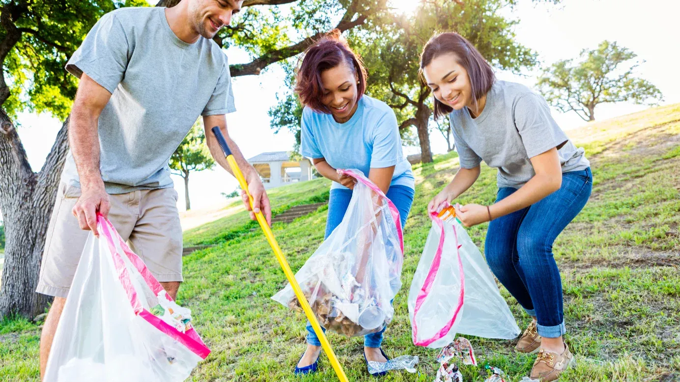 Community clean-up drive