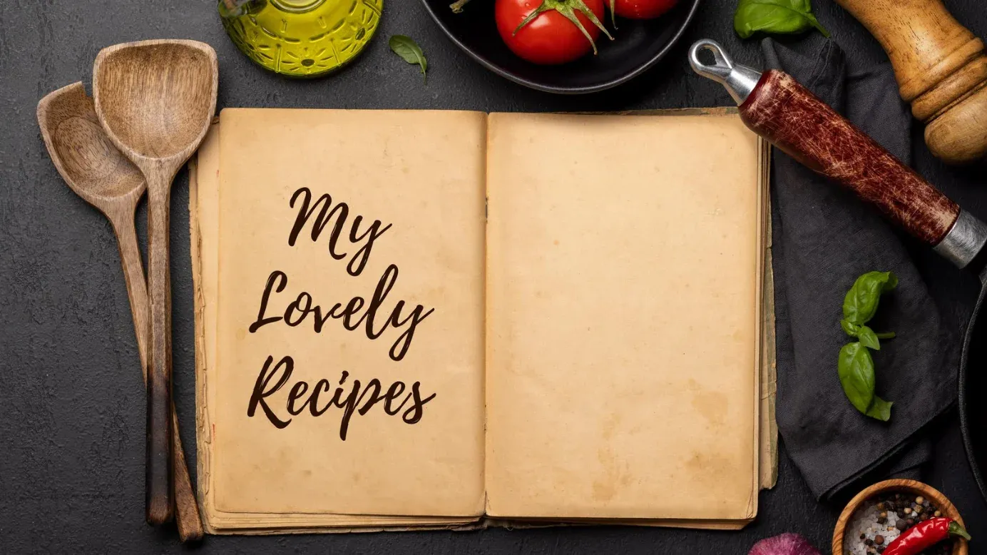 Customized recipe book