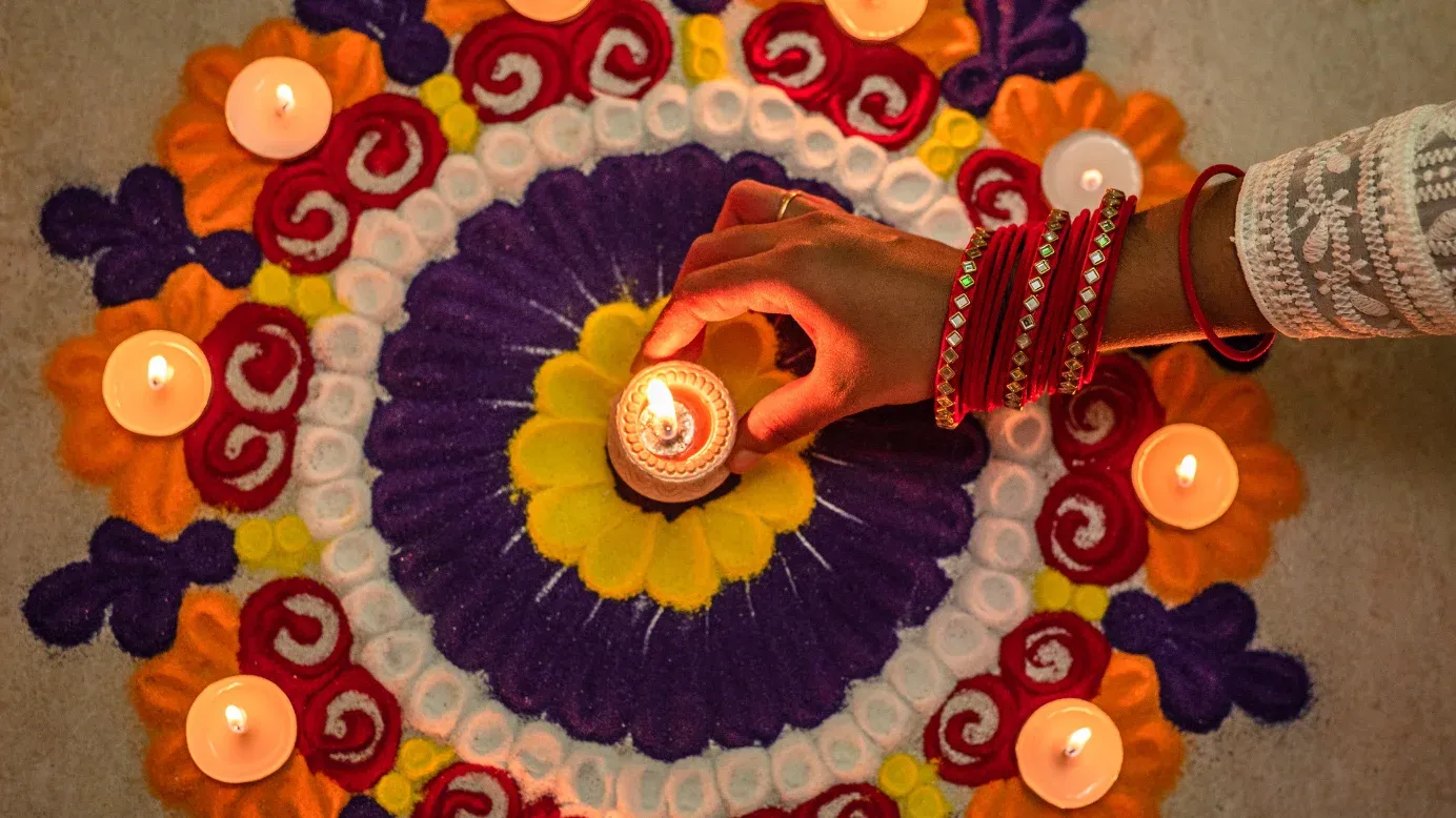 Rangoli competition