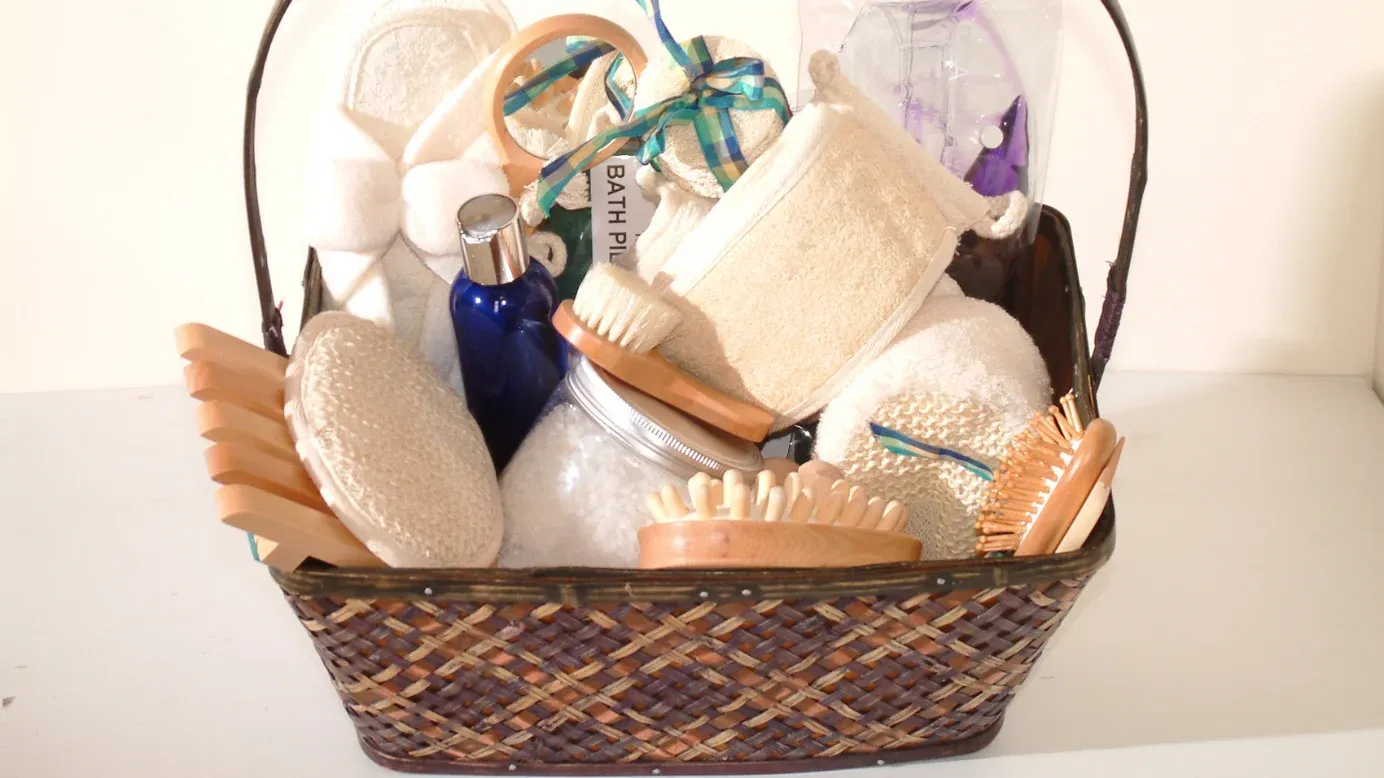 Wellness gift baskets