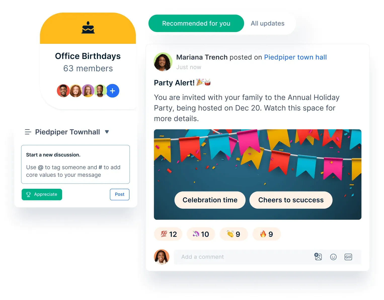 Social intranet – A Hub for community & connection 