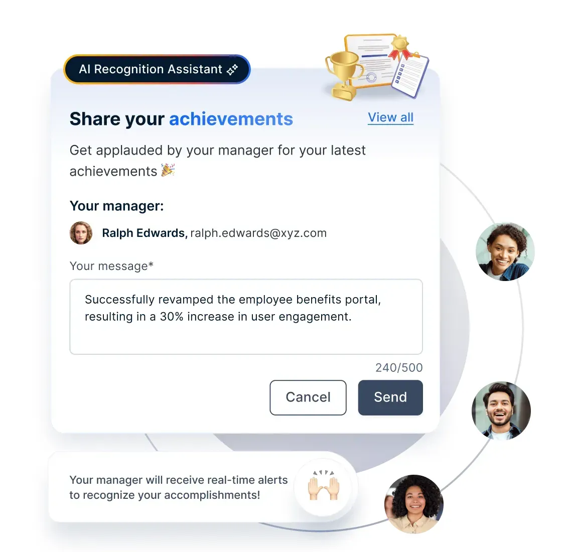 AI-powered personal recognition assistant