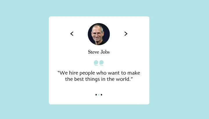 Mitarbeiteranerkennung Zitat von Steve Jobs