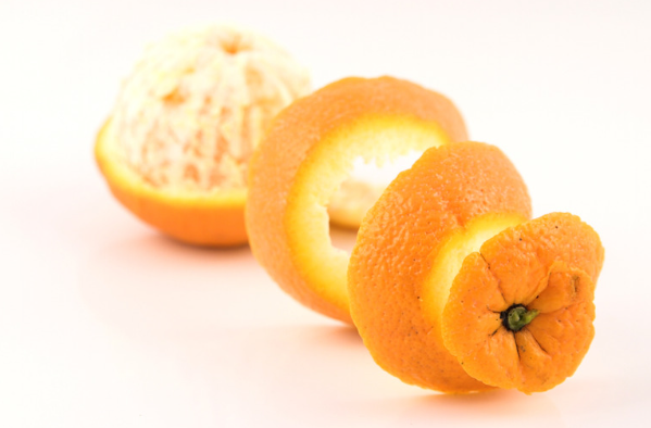Cáscara de naranja