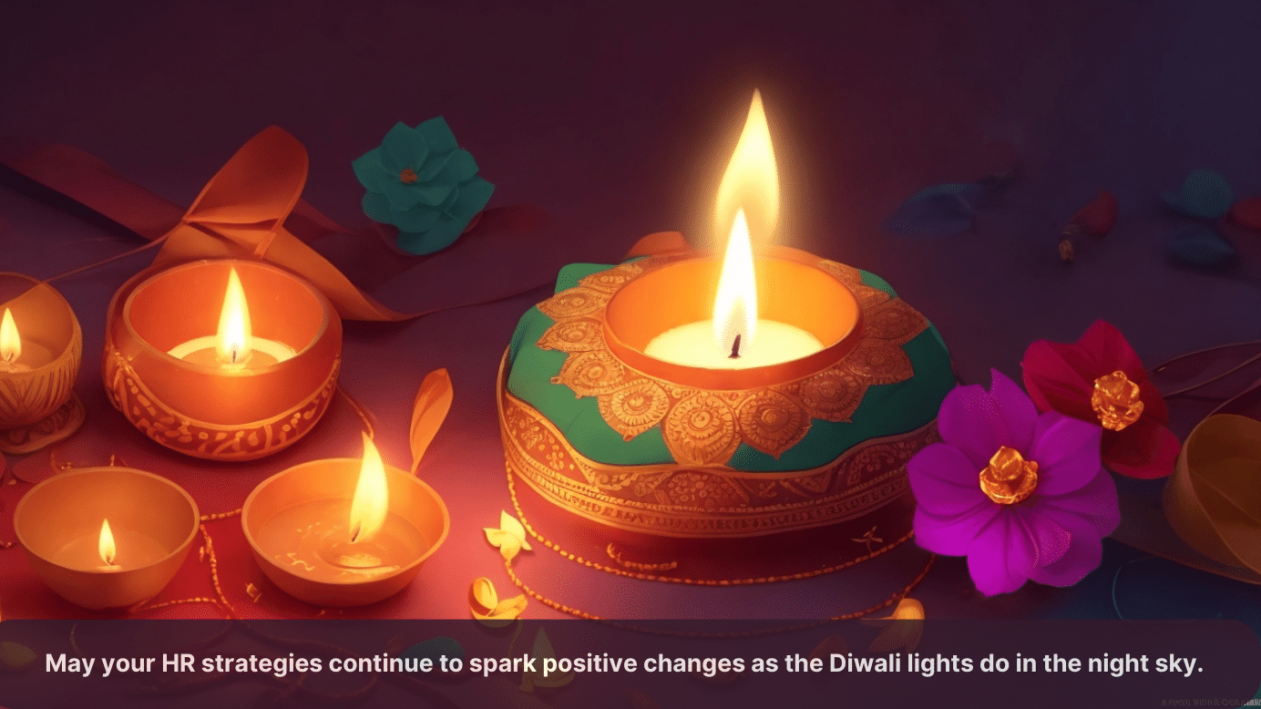 Deseos de Diwali para el equipo de RRHH