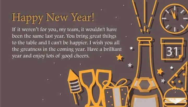  Messages de Nouvel An pour les employés