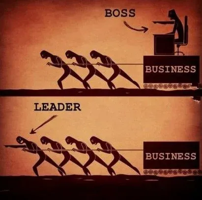différence entre un leader et un patron