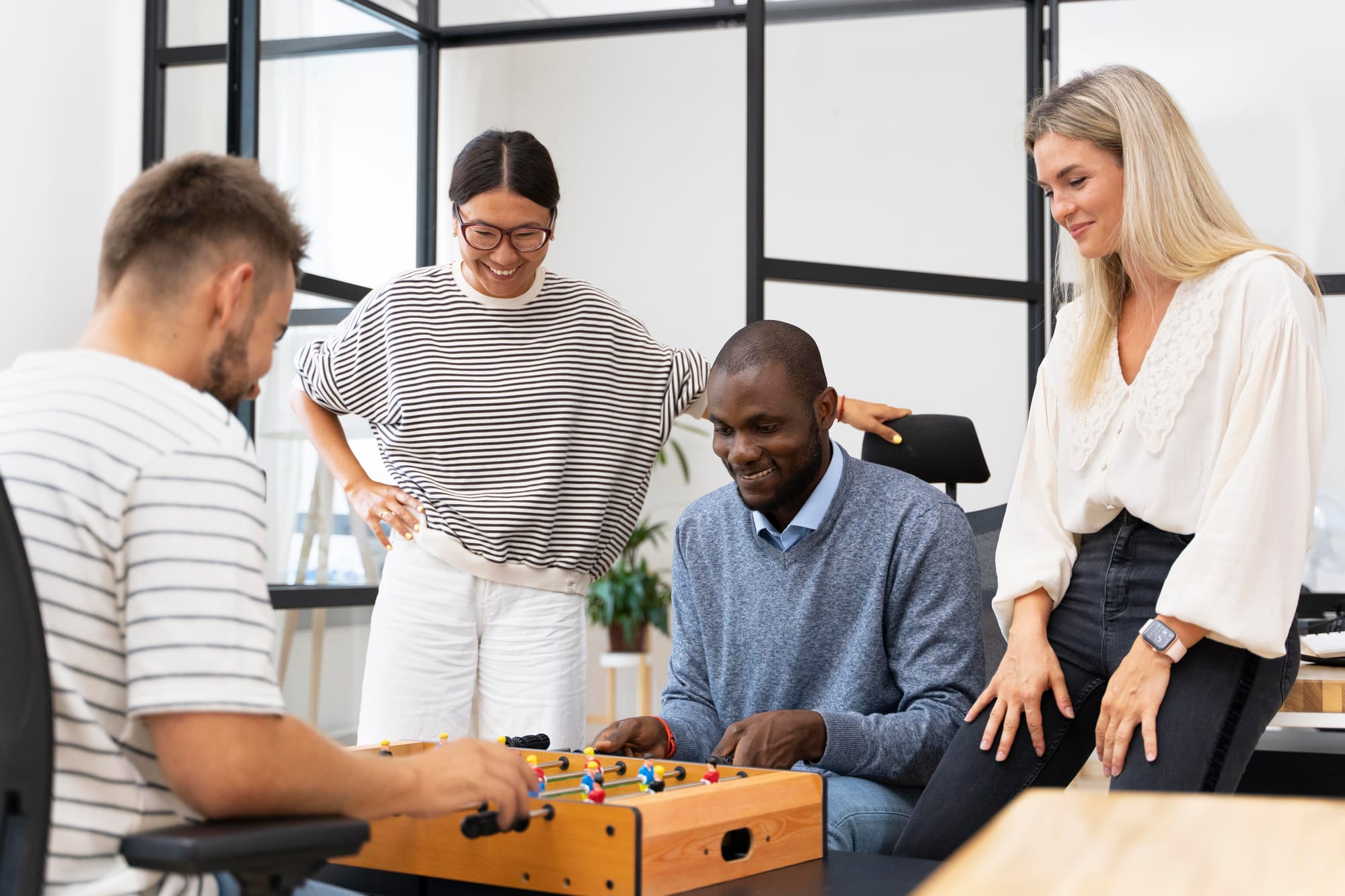 Board game tournament in office