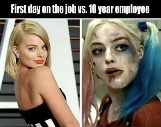 work anniversary meme