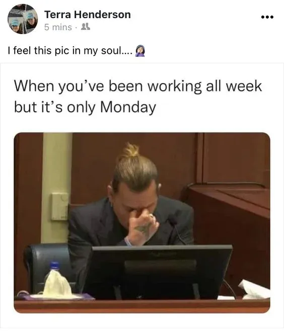 working hard meme